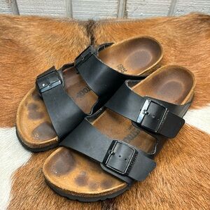 Birkenstock women ladies size 9 black sandals